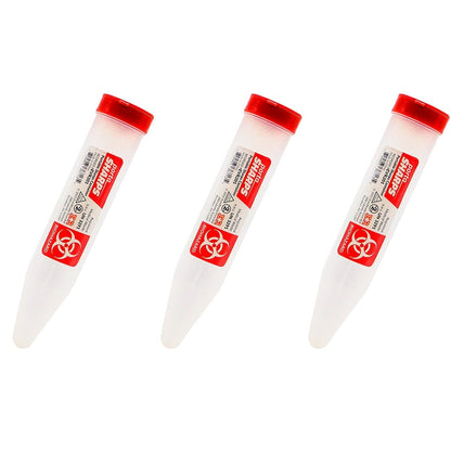 Ever Ready First Aid Porta Sharps Transportabler Behälter für spitze Gegenstände mit Verriegelungsmechanismus - 3 Stück