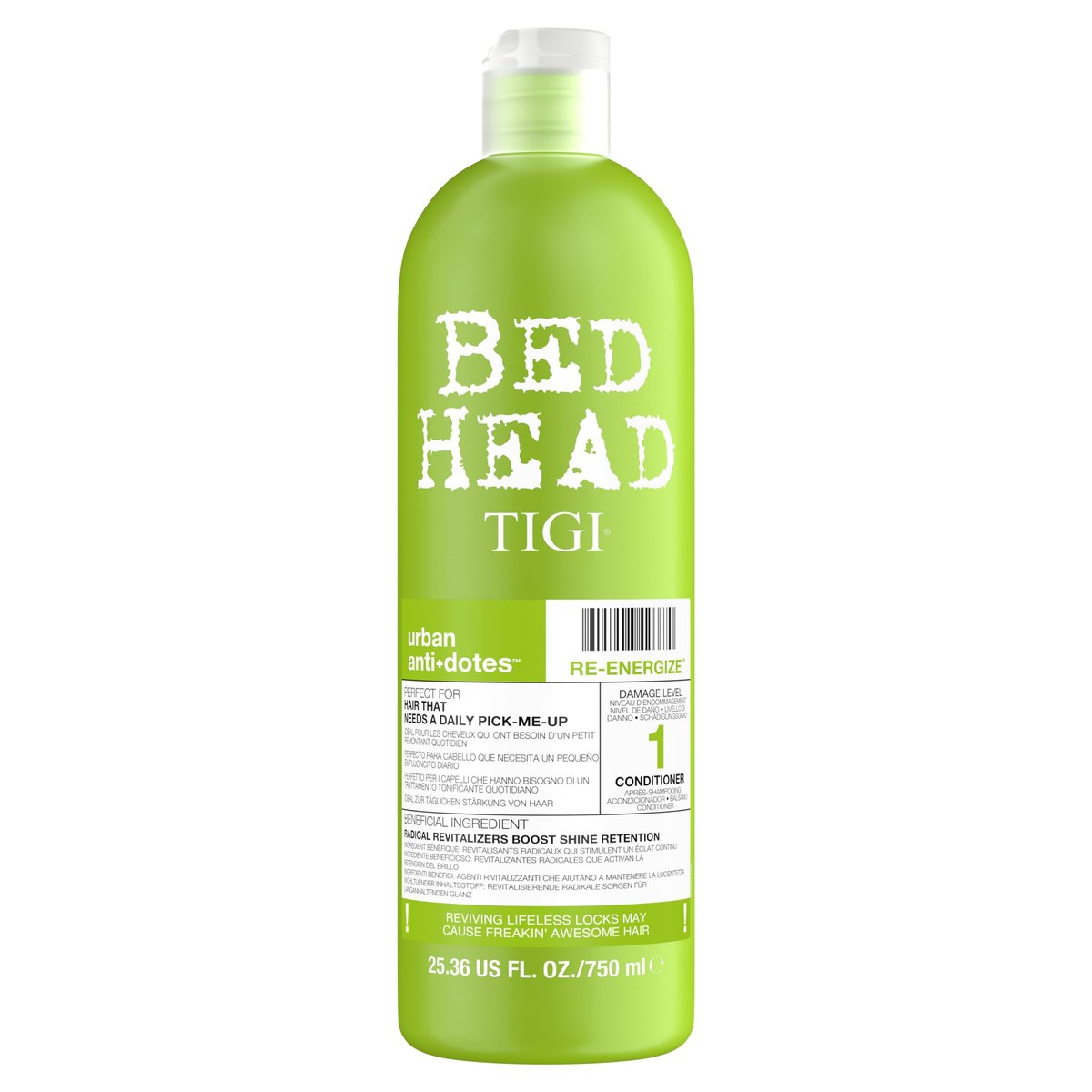 Tigi Bed Head Urban Anti+dotes Re-energize Conditioner 750 ml