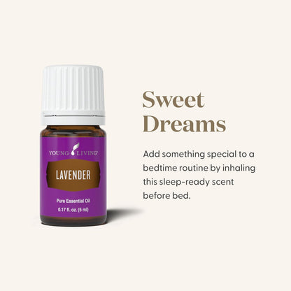 Young Living Lavendel Ätherisches Öl | Hautpflege, Aromatherapie & Massage | Beruhigender Duft | 5 ml