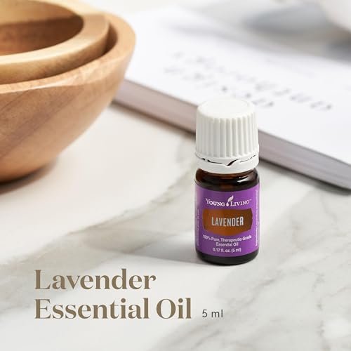 Young Living Lavendel Ätherisches Öl | Hautpflege, Aromatherapie & Massage | Beruhigender Duft | 5 ml