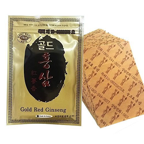 Korean Red Ginseng Patch Powerstrips - 100 Stück