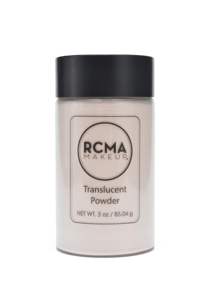 RCMA Makeup Transluzenter loser Puder – Leichter Fixierpuder für makellosen Teint, Glanzkontrolle, natürliches mattes Finish, kein Flashback, Ölkontrolle, kein Abblättern oder Krümeln, vegan und tierversuchsfrei, 85 g