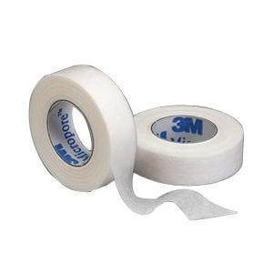 3M Micropore Hypoallergenes Papiertape 1,27 cm x 9,14 m – 12er Pack
