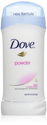 Dove Deodorant Invisible Solid Powder 2,6 Unzen (Pack mit 6)