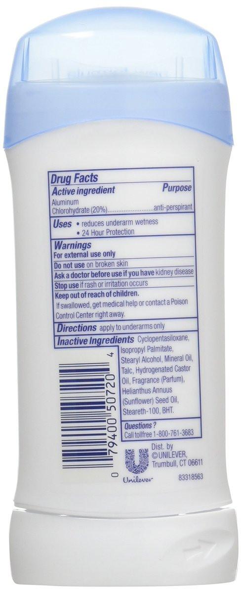 Dove Deodorant Invisible Solid Powder 2,6 Unzen (Pack mit 6)
