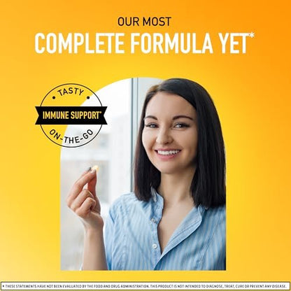 Airborne Vitamin C 1000mg pro Portion – Zitrus-Kautabletten (96 Stück) – Verpackung kann variieren