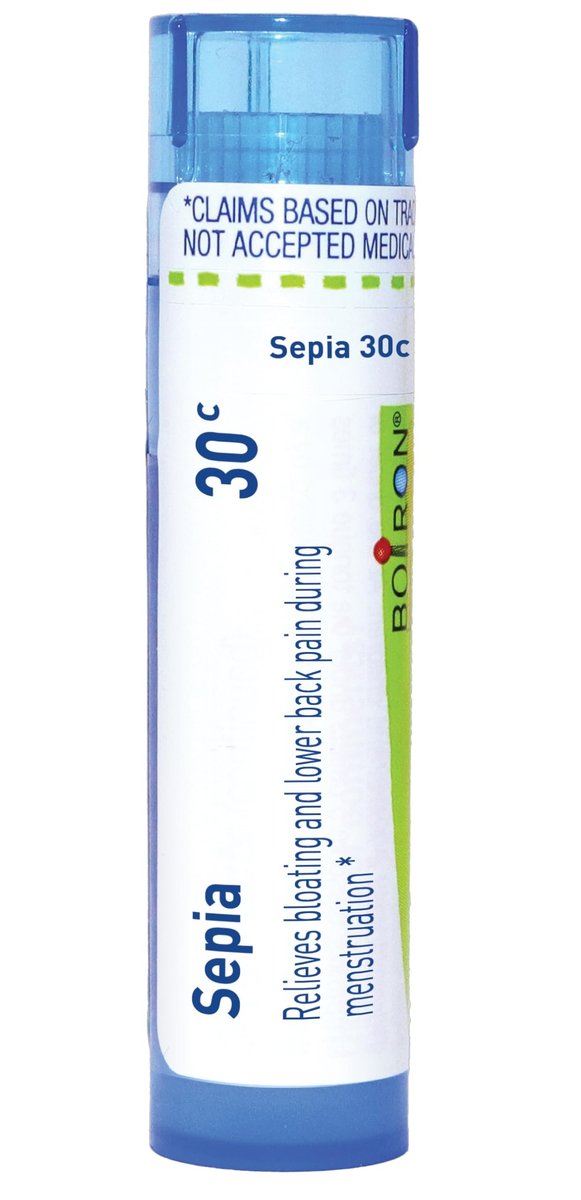 Boiron Sepia 30CH Homöopathisches Mittel gegen Stimmungsschwankungen - 80 Kügelchen