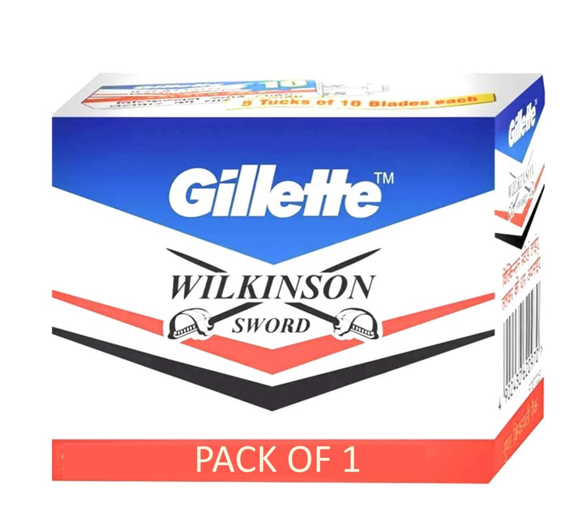 Gillette Wilkinson Sword Klingen – (Insgesamt 100 Klingen)