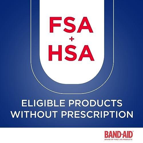 Band-Aid Wasserfest Pflaster – wasserdichte, strapazierfähige Wundauflagen für kleine Schnitte, Verbrennungen & Schrammen, 20 Stück