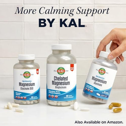 KAL Lithium Orotat 5 mg | Niedrig dosiertes, cheliertes Lithiumorotat für Bioverfügbarkeit und Stimmungsunterstützung | Mit Bio-Reiskleieextrakt | 120 vegane Kapseln