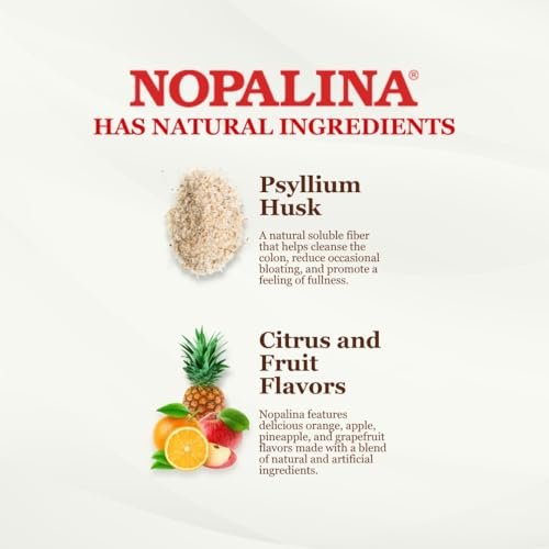 Nopalina Fiber Formula | 120 Kapseln | Leinsamen, Flohsamen, Hafer- und Weizenkleie, Omega 3, 6 & 9 | Darmgesundheit & Regelmäßigkeit | Das Original