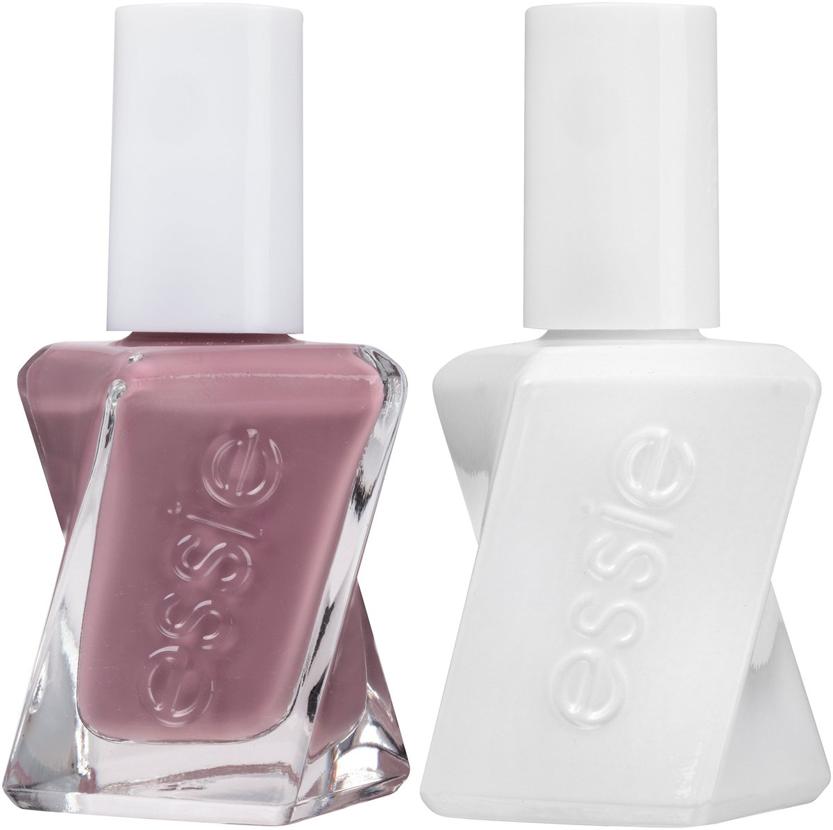 essie Gel Couture Nagellack + Top Coat Set, Farbe: Take Me To Thread, 13,6 ml