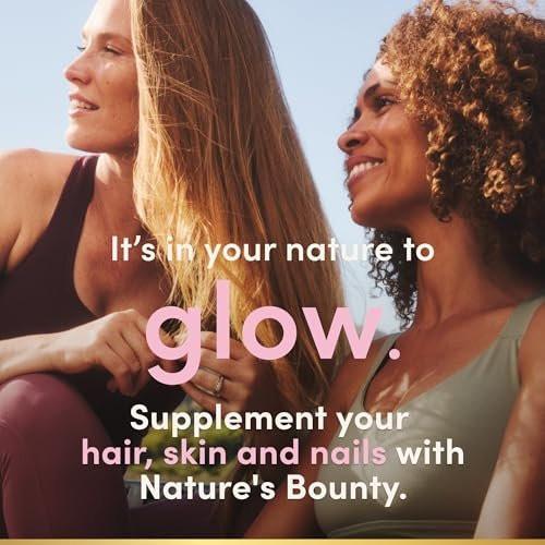 Nature's Bounty Biotin 10000 mcg – Hochdosiertes Biotin für Haar, Haut und Nägel, 90 Rapid Release Liquid Softgels