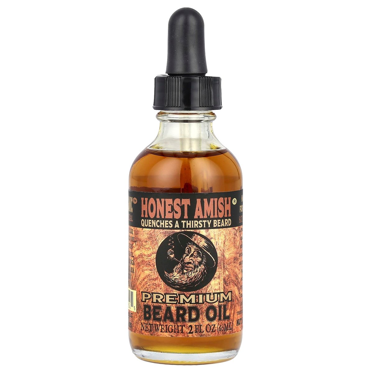 Honest Amish Premium Bartöl – 60 ml (2 oz)