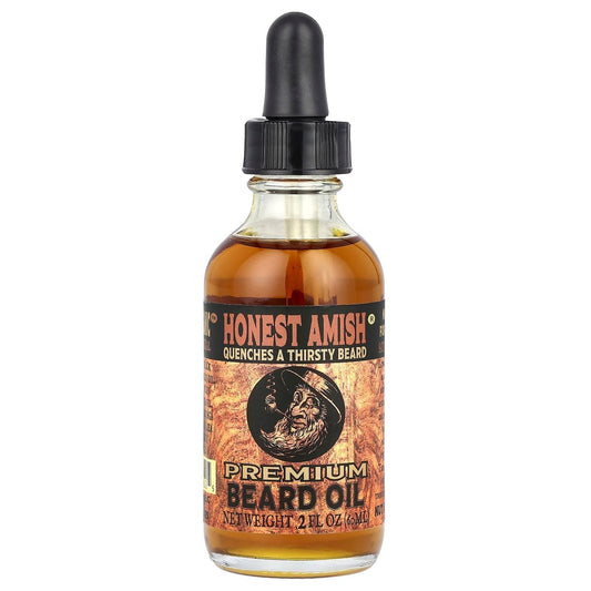 Honest Amish Premium Bartöl – 60 ml (2 oz)