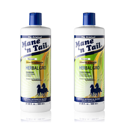 Mane 'n Tail Herbal-Gro Shampoo & Conditioner Set 2x 27,05 oz - 54,1 oz Gesamt