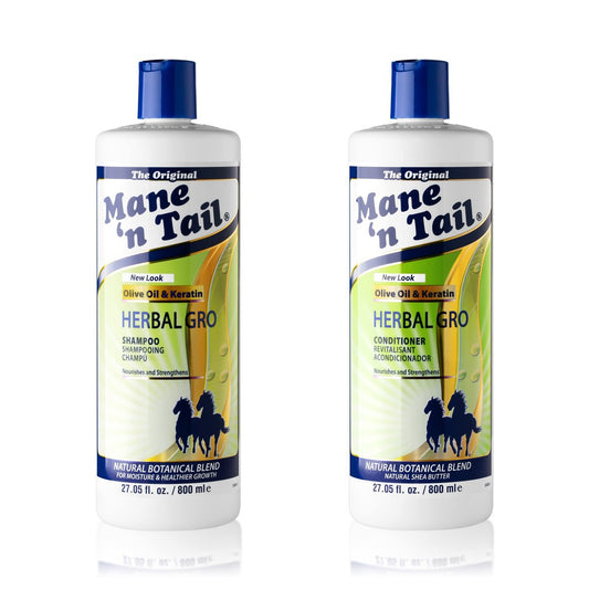 Mane 'n Tail Herbal-Gro Shampoo & Conditioner Set 2x 27,05 oz - 54,1 oz Gesamt
