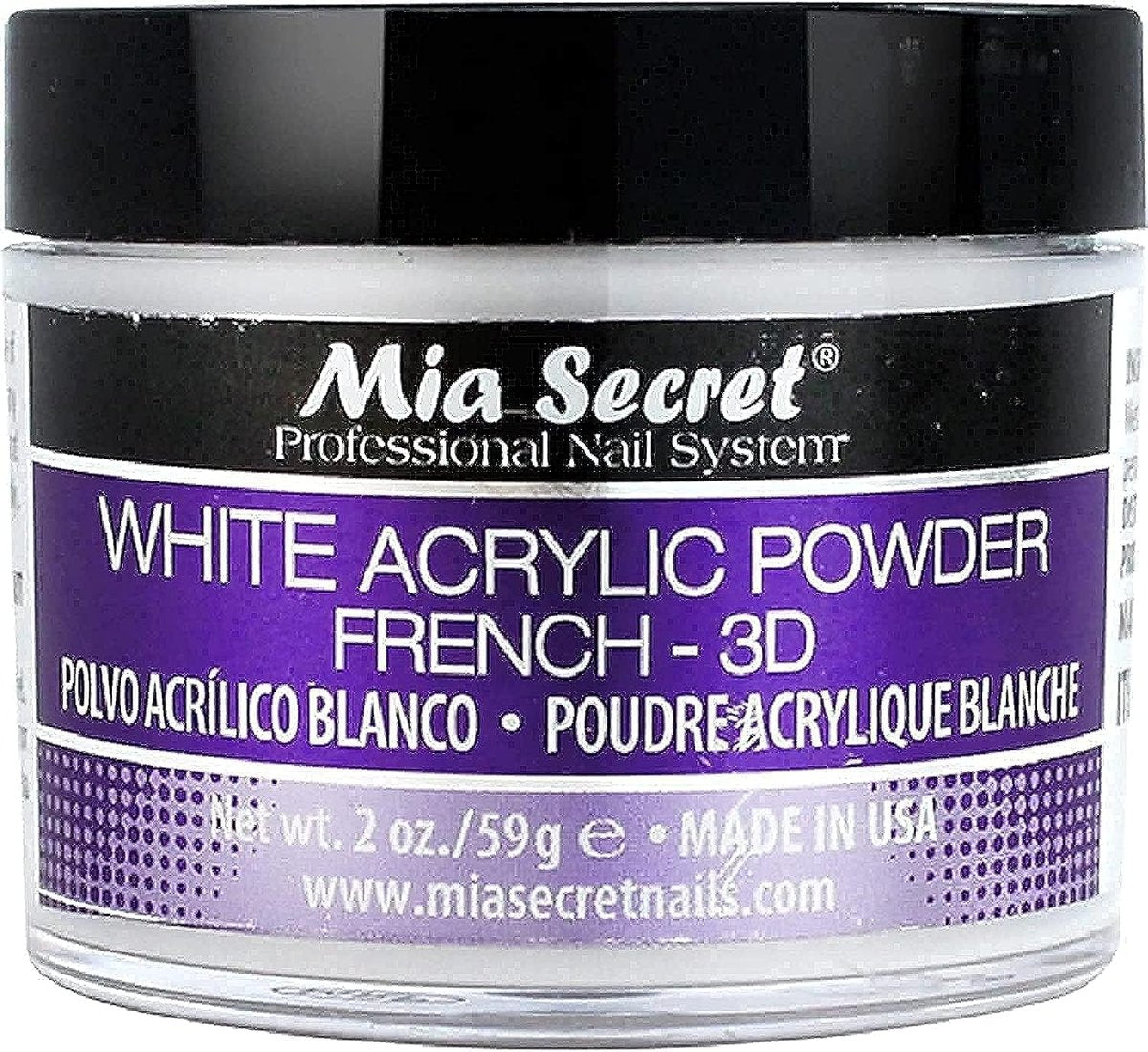 Mia Secret Acrylpulver Weiß (57 g)
