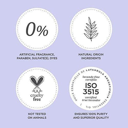 Bleu Lavande – Natürliche Lavendel Handcreme – Hergestellt mit zertifiziertem Premium & 100 % reinem echten Lavendelöl – Nicht fettend – Beruhigend, tierversuchsfrei und vegan – Ohne künstliche Duftstoffe – 250 ml
