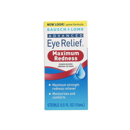 Bausch + Lomb Advanced Redness Relief Drops, 0,5 Unzen – 3er-Pack