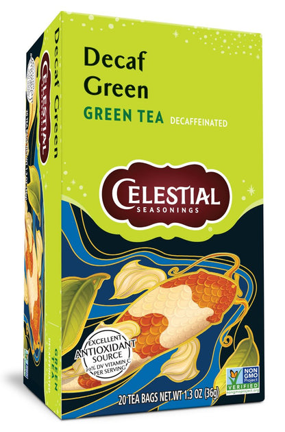 Celestial Seasonings Koffeinfreier Grüner Tee, 20 Teebeutel