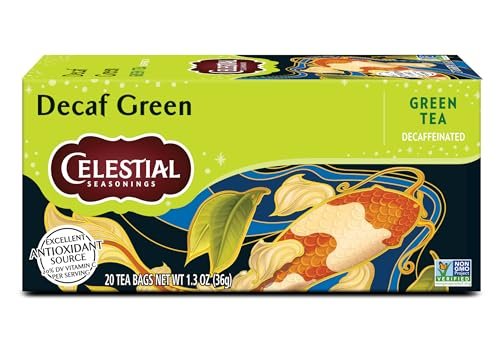 Celestial Seasonings Koffeinfreier Grüner Tee, 20 Teebeutel