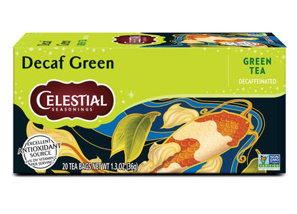 Celestial Seasonings Koffeinfreier Grüner Tee, 20 Teebeutel