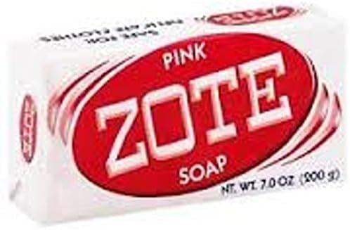Zote Pink Seife im 3er-Pack, je 198 g – Vielseitige Reinigungsseife für Wäsche und Haushalt