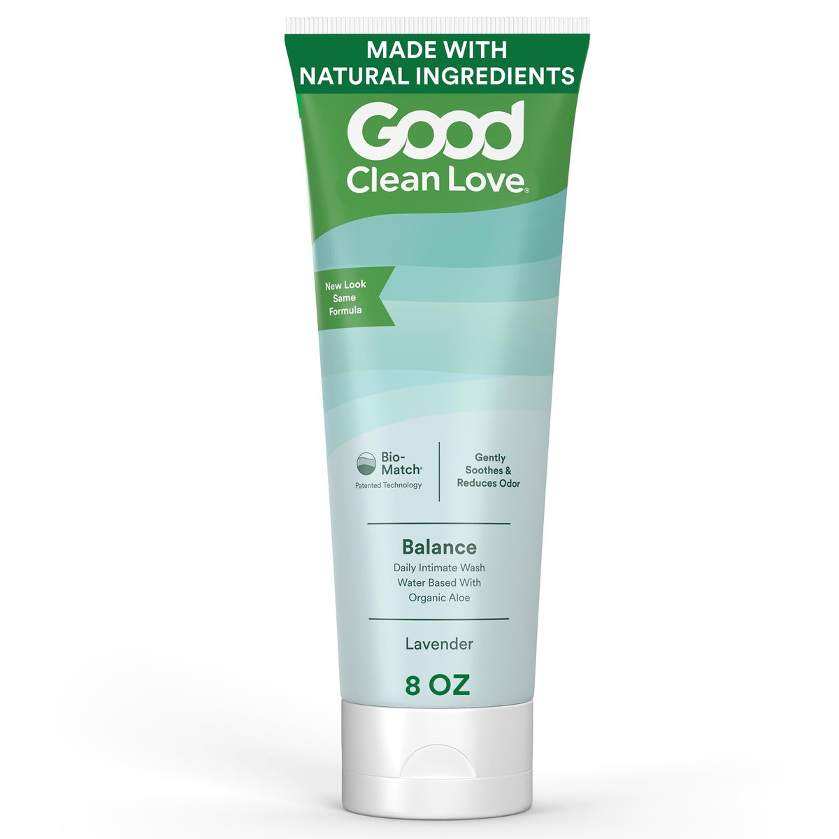Good Clean Love Balance pH-ausgeglichene Intimwaschlotion für Frauen, sanfte Reinigung, reduziert Trockenheit & Geruch, 237 ml