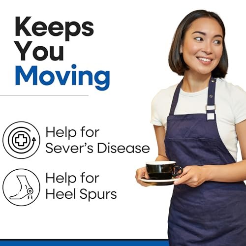 Gel-Fersenpolster für Schuhe | Plantarfasziitis Fersenkissen zur Schmerzlinderung | Silikonpolster gegen Fersensporn | Schutzeinlagen | Schmerzende Füße | Schuheinlagen für Damen & Herren (S/M 3 Paar)