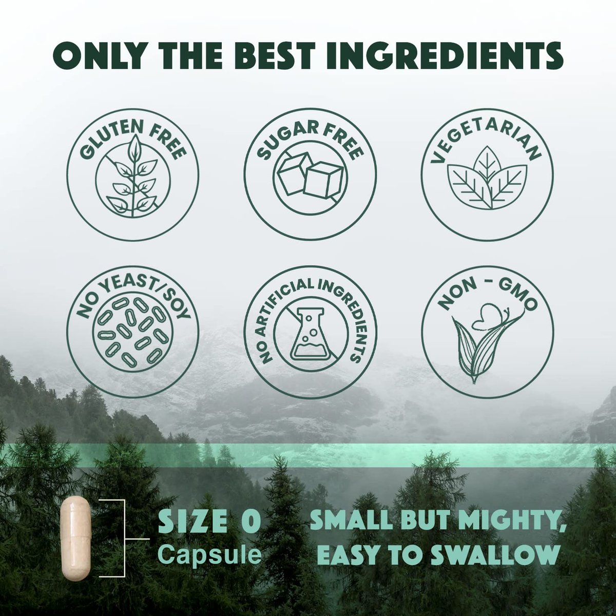 Natural Rhythm Triple Calm Magnesium Komplex – 120 Kapseln, chelatiertes Magnesiumglycinat, -taurat & -malat, hoch bioverfügbar, für Schlaf, Stress, Muskeln & Herz, Nicht-GVO, Vegan