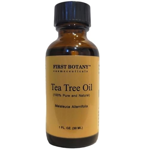 100% reines australisches Teebaumöl von First Botany – 30 ml mit hohem Terpinen-Gehalt zur Bekämpfung von Akne, Nagelproblemen und Schuppen