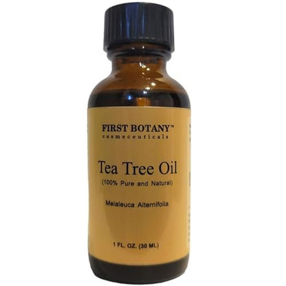 100% reines australisches Teebaumöl von First Botany – 30 ml mit hohem Terpinen-Gehalt zur Bekämpfung von Akne, Nagelproblemen und Schuppen