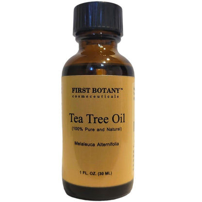 100% reines australisches Teebaumöl von First Botany – 30 ml mit hohem Terpinen-Gehalt zur Bekämpfung von Akne, Nagelproblemen und Schuppen