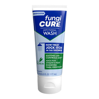 FUNGICURE Medicated Anti-Fungal Jock Itch Wash, 6 Fl Oz - Wirksame Behandlung gegen Juckreiz und Pilzinfektionen