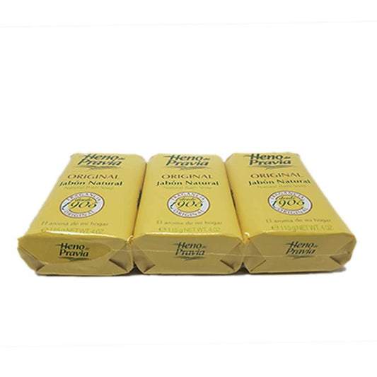 Heno de Pravia Naturseife 18er-Pack – 4 Unzen pro Stück, milde Reinigung
