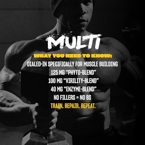 Mutant Multi - Hochwirksame Vitamine mit über 75 Inhaltsstoffen für intensives Krafttraining, 60 Tabletten