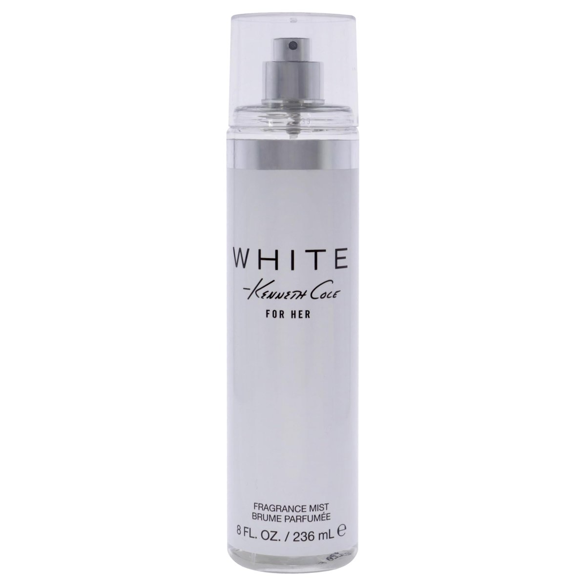 Kenneth Cole White for Her Body Mist für Frauen – Frischer, fruchtiger Duft mit Mandarine, Vanille, Moschus und Orchidee, langanhaltend, 8 Fl oz
