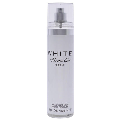 Kenneth Cole White for Her Body Mist für Frauen – Frischer, fruchtiger Duft mit Mandarine, Vanille, Moschus und Orchidee, langanhaltend, 8 Fl oz
