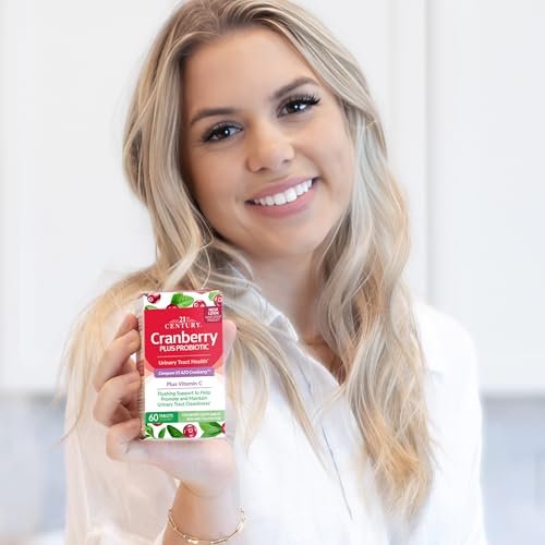 21st Century Cranberry Plus Probiotische Tabletten, 60 Stück