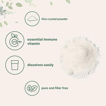 Micro Ingredients Reines Vitamin C Pulver, 2,2 Pfund (1 kg) | Ungeschmackvolles Ascorbinsäure-Präparat | Vitamine für Frauen und Männer | Nicht-GVO, glutenfrei