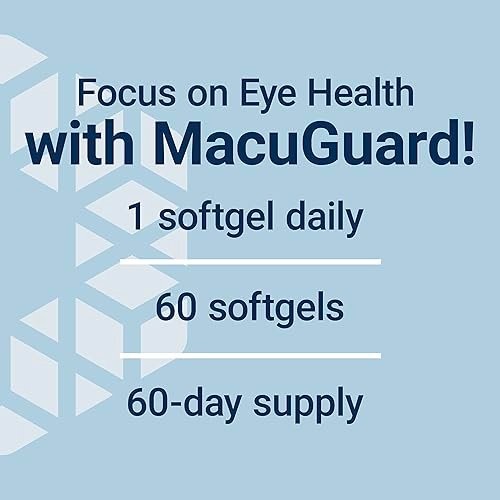 Life Extension MacuGuard Augenunterstützung mit Safran & Astaxanthin – Nahrungsergänzungsmittel für gesundes Sehen – mit Lutein, Zeaxanthin, Meso-Zeaxanthin – Glutenfrei, Nicht-GVO – 60 Weichkapseln