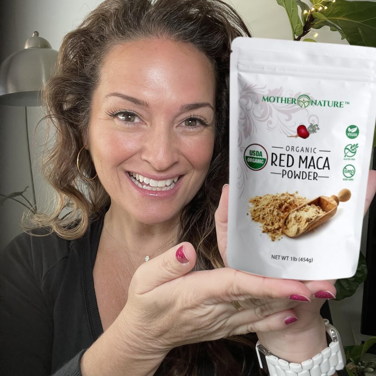 Rote Maca-Wurzelpulver, 454 g – Bio, roh, peruanisches Superfood für Frauen, USDA-zertifiziert, nicht gentechnisch verändert, vegan – Unterstützt Energie, Stimmung und Hormonhaushalt – glutenfrei