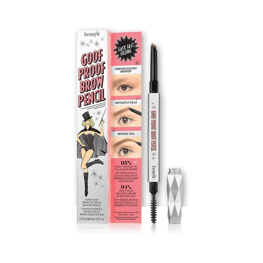 Benefit Cosmetics Goof Proof wasserfester Augenbrauenstift – einfaches Formen & Füllen, Farbe: Hell