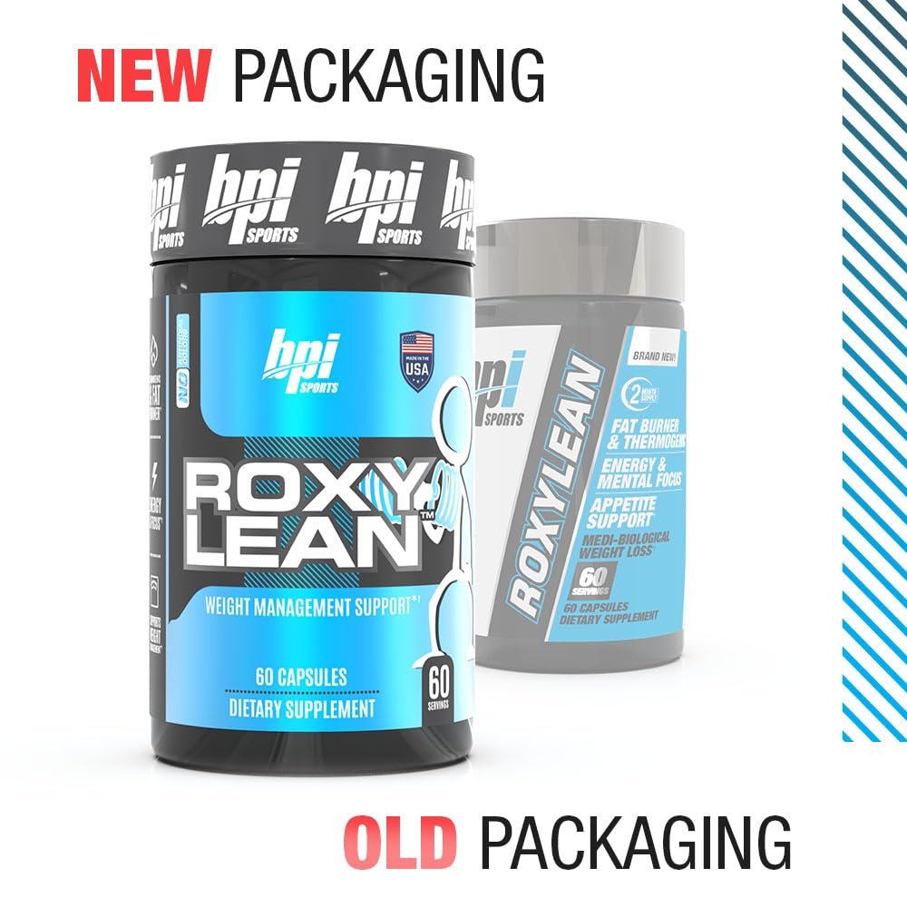BPI Sports Roxylean Extreme Fatburner & Gewichtsverlust-Ergänzung, 60 Kapseln