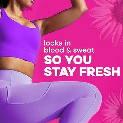 Always Radiant Damenbinden für Frauen, FlexFoam Binden mit Flügeln, Größe 1, Saugstärke Normal, leicht parfümiert, 90 Stück (3 Packungen à 30)