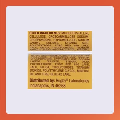 Rugby Ferrous Sulfat 325 mg Tabletten – Eisenpräparat für Frauen und Männer – 100 Stück (3er-Pack)