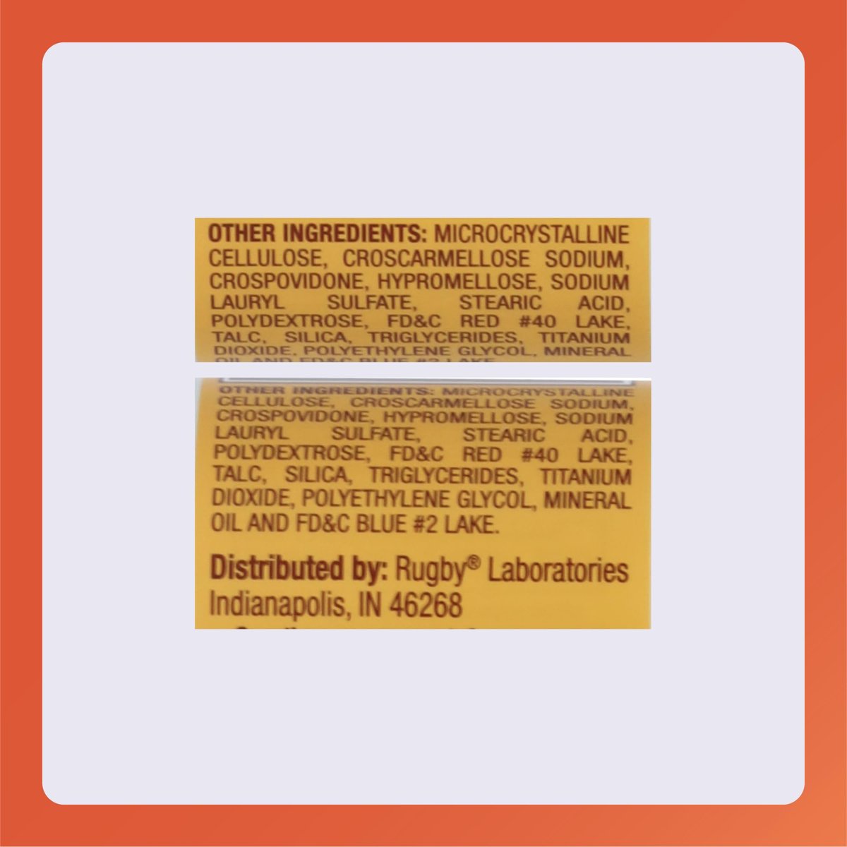 Rugby Ferrous Sulfat 325 mg Tabletten – Eisenpräparat für Frauen und Männer – 100 Stück (3er-Pack)