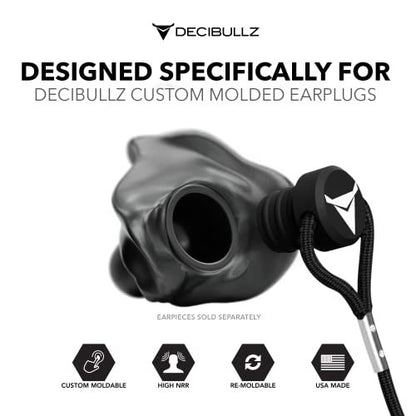 Decibullz Custom Earplug Lanyard – Verlustschutz für Ihre individuellen Ohrstöpsel