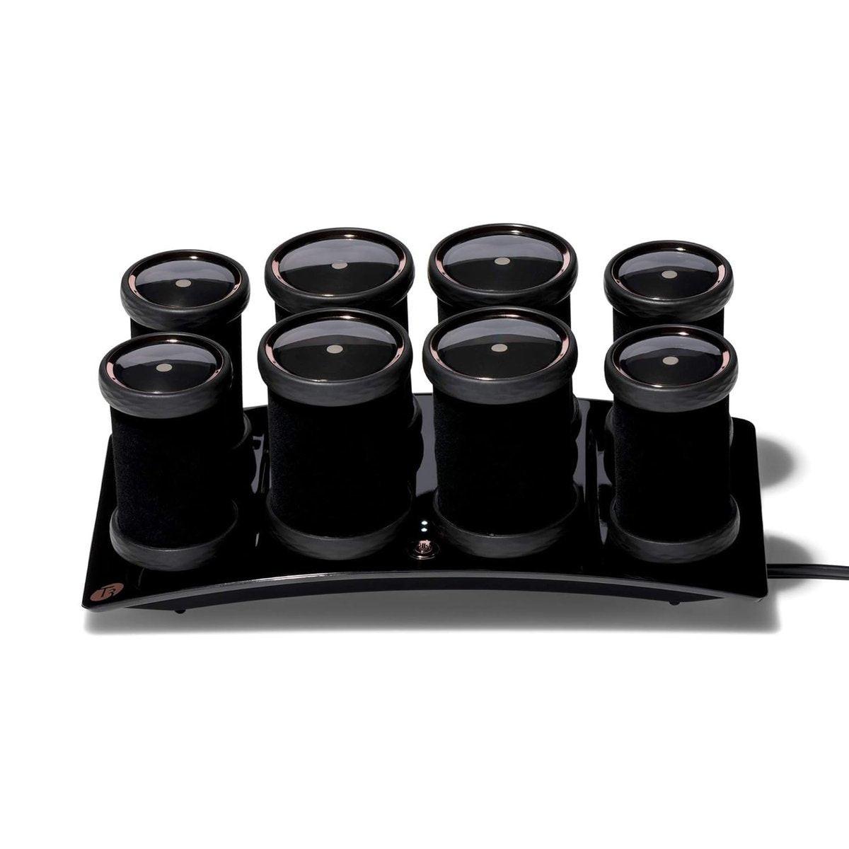 T3 Volumizing Hot Rollers LUXE – Premium Lockenwickler-Set für langanhaltendes Volumen, Fülle & Glanz | Set mit 8 Rollen (4 XL 4,4 cm & 4 Large 3,8 cm)